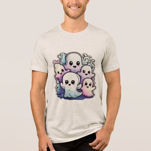 Camiseta Esquadrão Fantasma Kawaii (Frente)