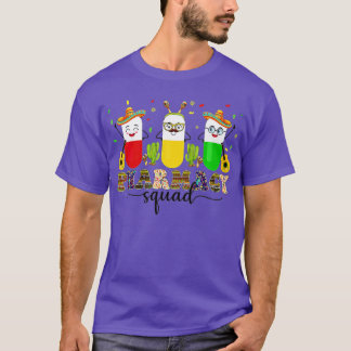 Camiseta Esquadrão Farmacêutico da Cápsula do México Moedas