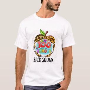 Camiseta Esquadrão Feliz 100º Dia da Máscara Escolar Ed