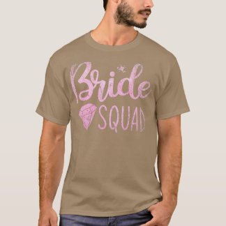 Camiseta Esquadrão festa de solteira de mulheres Chás de pa
