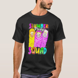 Camiseta Esquadrão Fofas Festa de Sonolência Garotas Encont