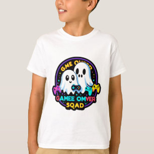 Camiseta Esquadrão Gamer Fantasma - Teto do Halloween de Ar