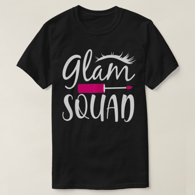 Camiseta Esquadrão Glam (Frente do Design)