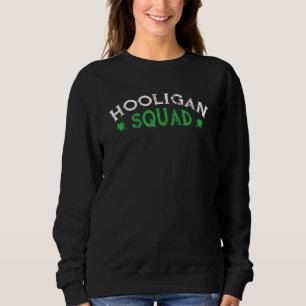 Camiseta Esquadrão Hooligan St Patrick's Day Irlandês Corre