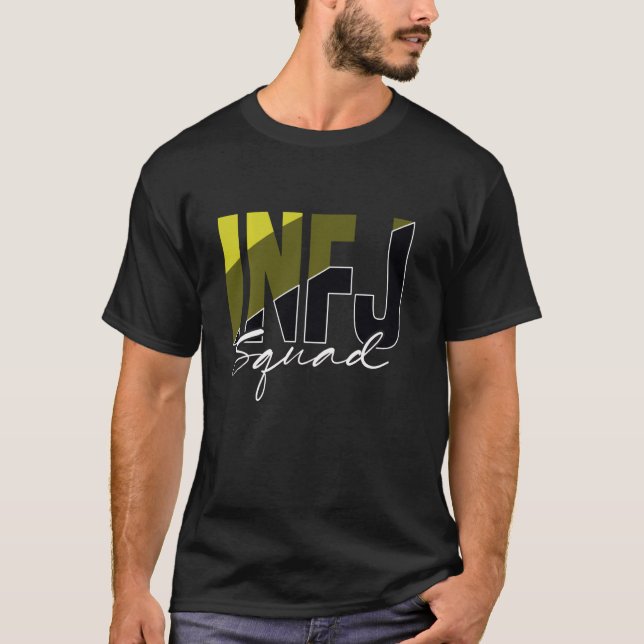 Camiseta Esquadrão INFJ Pride INFJ (Frente)