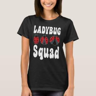 Camiseta Esquadrão Ladybug Entomologista Cute Insect Team L