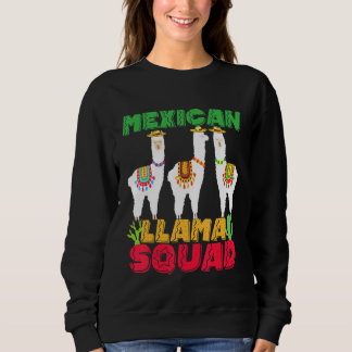 Camiseta Esquadrão Llama Mexicano Legal Alpaca Amizade Cinc
