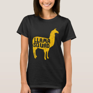Camiseta Esquadrão Llama para Meninos Adultos Que Adoram Lh