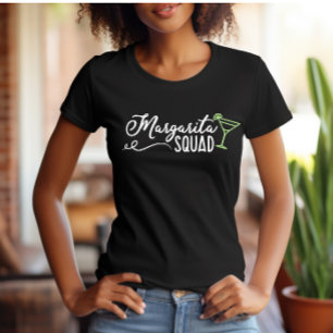 Camiseta Esquadrão Margarita Festa de Despedida de Solteira