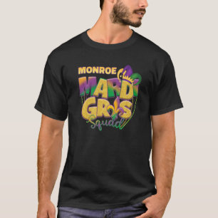 Camiseta Esquadrão Monroe Mardi Gras
