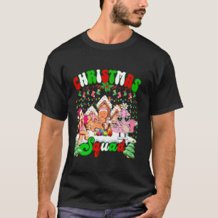 Camiseta Esquadrão Natal Engraçado Biscoito Boujee Pine Tre