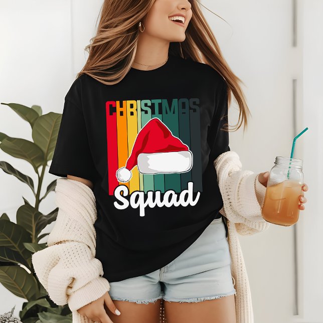Camiseta Esquadrão Natal Santa Hesitação (Criador carregado)