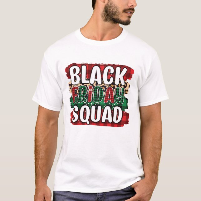 Camiseta esquadrão negro de sexta-feira (Frente)