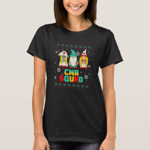 Camiseta Esquadrão Noturno de Gnomos CNA Vida Enfermeira Na