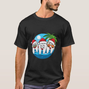 Camiseta Esquadrão Odontológico Natal Em Julho Praia Tropic