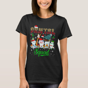 Camiseta Esquadrão Odontológico Natal Papai Noel Rena Elf O