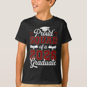 Camiseta Esquadrão Orgulhoso De Um Cl De Graduado Senior De