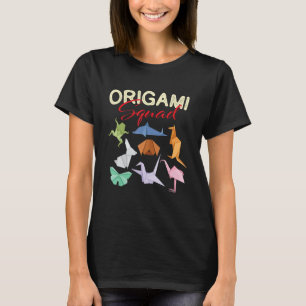 Camiseta Esquadrão Origami - Papel de Cultura Japonês Origi
