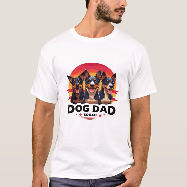 Camiseta Esquadrão Pai de Cães (Frente)