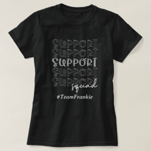 Camiseta Esquadrão Personalizado De Suporte Para O Guerreir