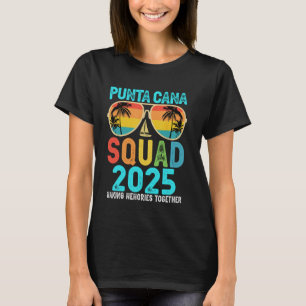 Camiseta Esquadrão Punta Cana 2025 Férias Amigos Família Co