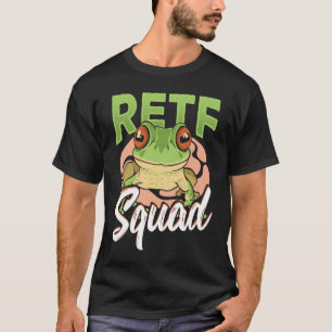 Camiseta Esquadrão RETF Sapo de Árvore Olhos Vermelhos