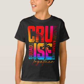 Camiseta Esquadrão Retro Cruise 2025 Criando Memórias Junto