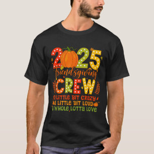 Camiseta Esquadrão Retro Friendsgiving 2025 Grupo de Ação d