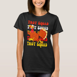 Camiseta Esquadrão Retro Groovy do Desfile da Ação de Graça