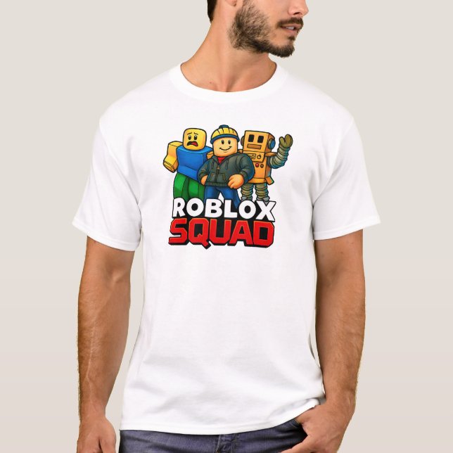 Camiseta Esquadrão Roblox (Frente)