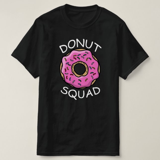 Camiseta esquadrão rosquinha (Frente do Design)