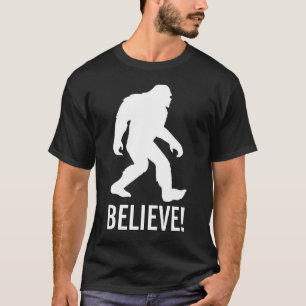 Camiseta Esquadrão, Sasquatch, Pé Grande Acredite nisso! Ca