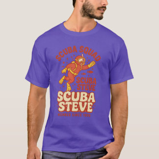 Camiseta Esquadrão Scuba Steve Scuba