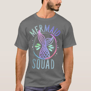 Camiseta Esquadrão Sereia, Linda Família De Mulheres Engraç
