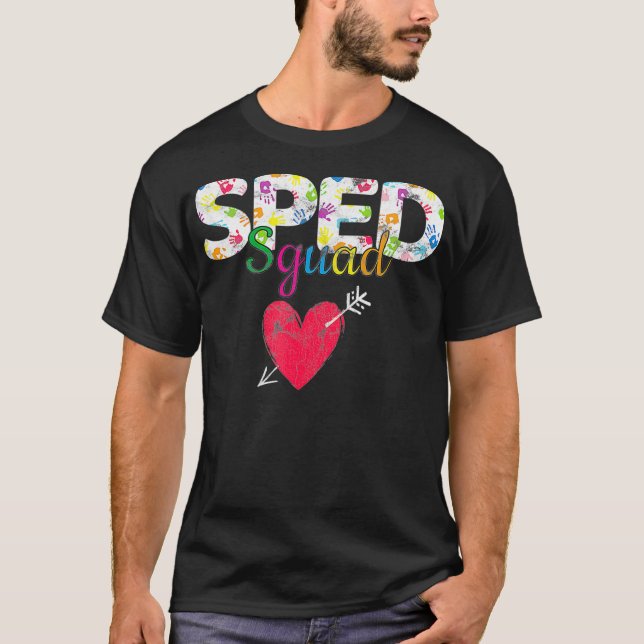 Camiseta Esquadrão SPED de educação especial (Frente)