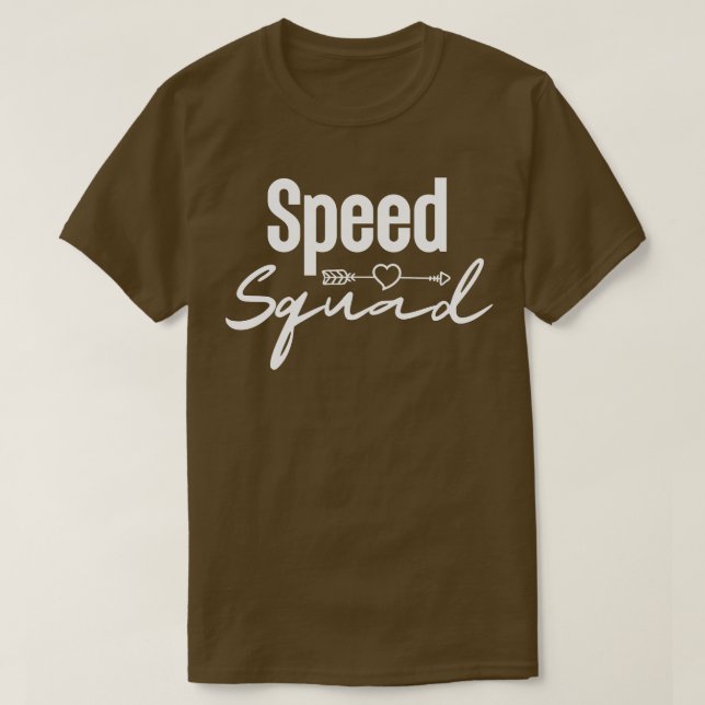 Camiseta Esquadrão Sped Engraçado 2 (Frente do Design)