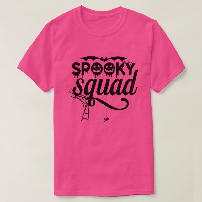 Camiseta Esquadrão Spooky01 (Frente do Design)