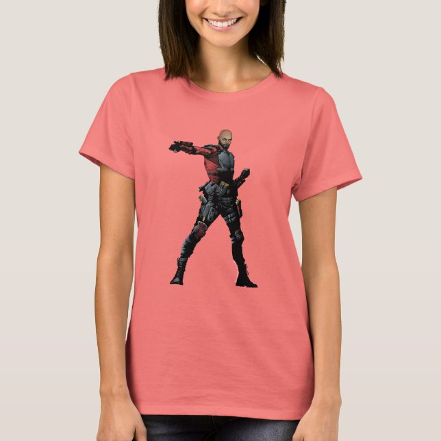 Camiseta Esquadrão Suicida | Arte de BD (Frente)