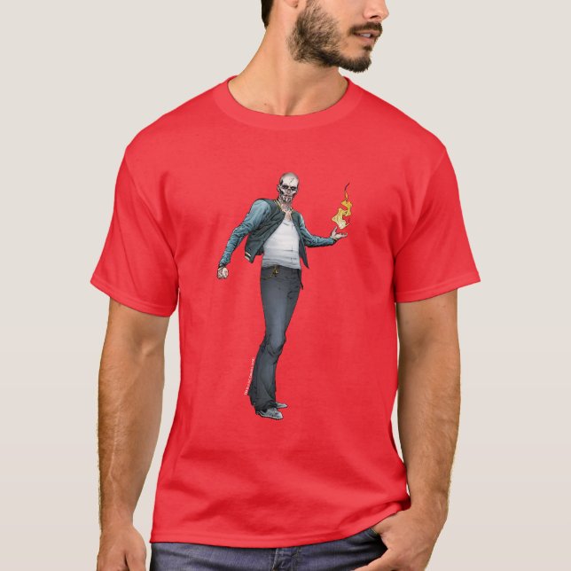 Camiseta Esquadrão Suicida | El Diablo Comic Book Art (Frente)