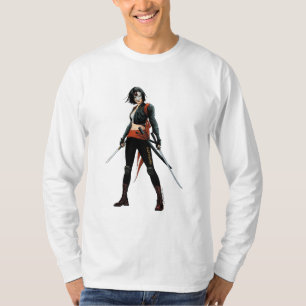 Camiseta Esquadrão Suicida   Katana Quic Book Art