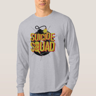 Camiseta Esquadrão Suicida   Logotipo da bomba 3