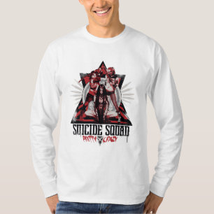 Camiseta Esquadrão Suicida Raparigas Bonito Loucas