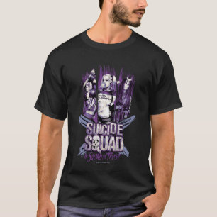 Camiseta Esquadrão Suicida Raparigas "Em Quadrado Confia