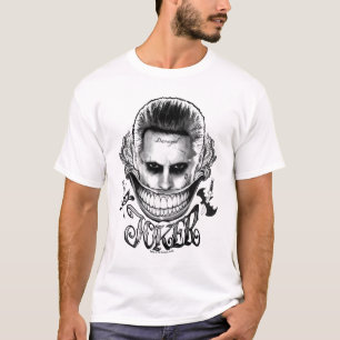 Camiseta Esquadrão Suicida Sorriso de Joker 2