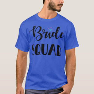 Camiseta Esquadrão T-S da Festa de solteira da Bridesmaid