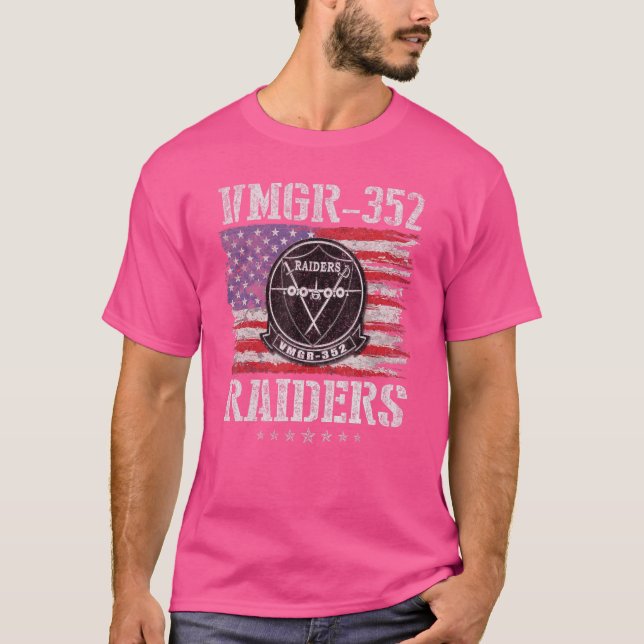 Camiseta Esquadrão VMGR 352 KC 130 de Transporte de Reabast (Frente)