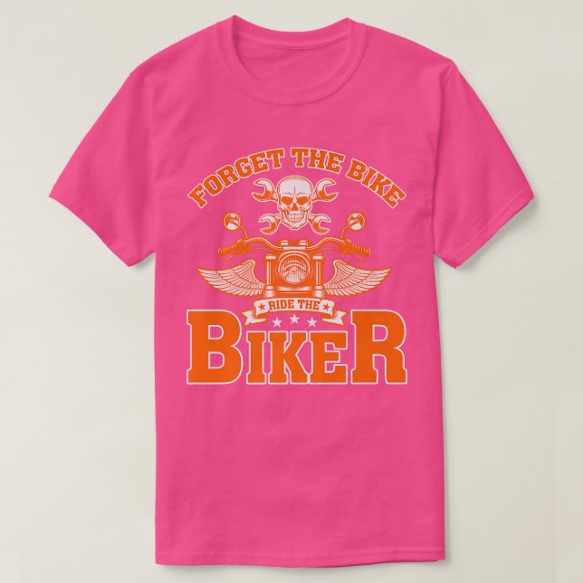 Camiseta Esqueça A Bicicleta Engraçado 506 (Frente do Design)