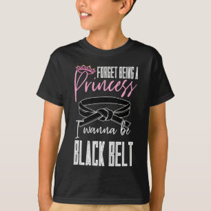 Camiseta Esqueça De Ser Uma Princesa Eu Quero Ser Um Cintur