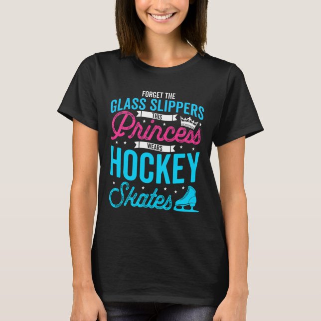 Camiseta Esqueça Escorregadores De Vidro Esta Princesa Vest (Frente)