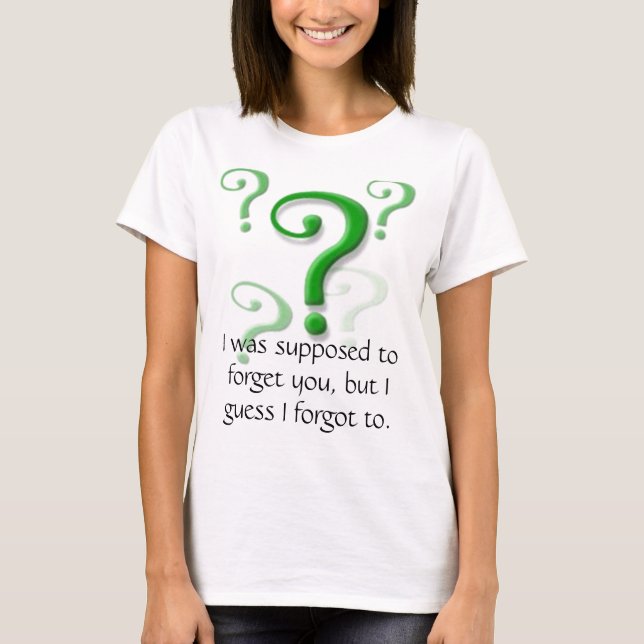 Camiseta Esqueça-me não (Frente)
